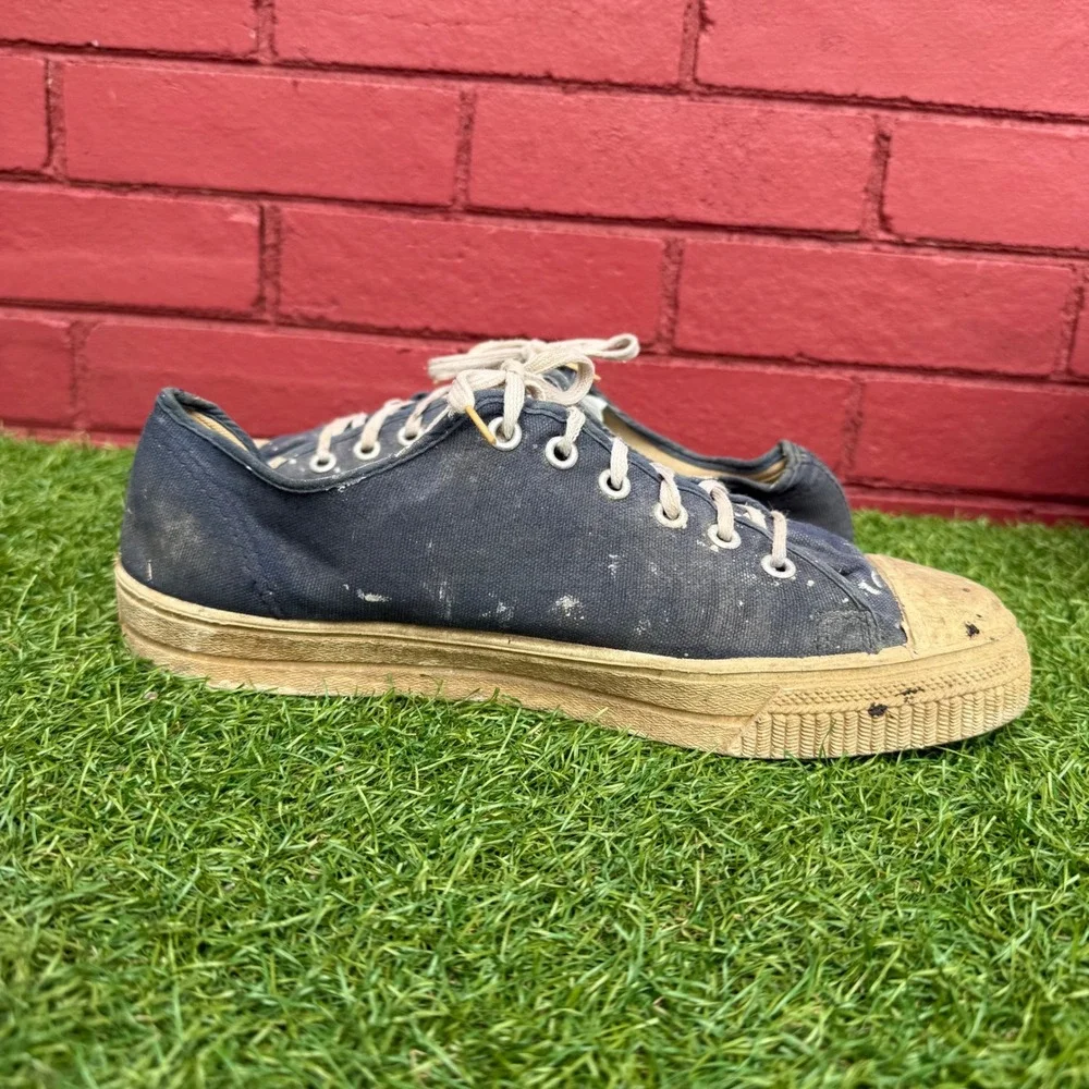 Vintage Original 1950s Converse Chuck Taylor Style‎ Sneakers Mens Size 9.5 Blue